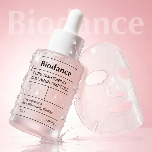 Kit Skincare Coreano Mascarilla Serum Biodance Colágeno Glow