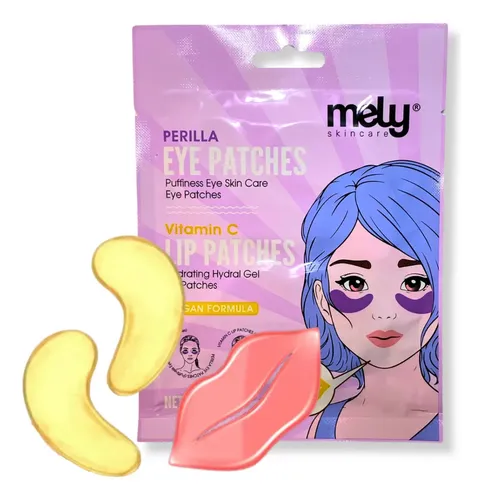Mascarilla De Labios + Parche Para Ojos De Gel Hidratante Tipo de piel Normal