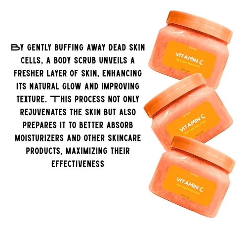 Exfoliante Corporal Zvina Vitamina C 636g Iluminador