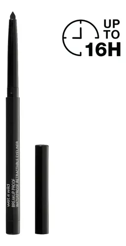 Delineador Ojos A Prueba De Agua Waterproof Wet N Wild Color BLACKEST