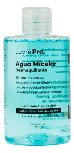 Agua Micelar 5 En 1 Luvre Pro 250ml