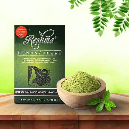 Tinte De Pelo Con Henna Reshma Beauty, 30 Minutos, Cobertura