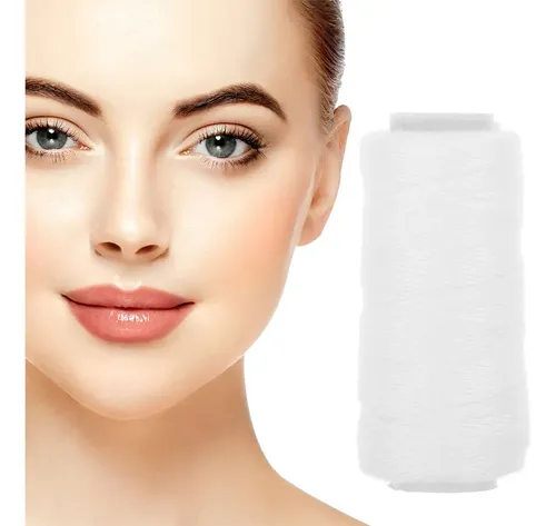 10 Rollos De Hilo Para Depilación Y Cejas