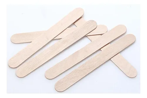 Espátulas Grandes De Madera Para Encerar, Palitos Estériles,