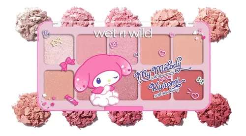 Paleta De Ojos Y Cara My Melody Kuromi Cozy Cuteness