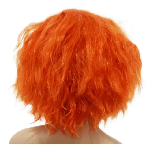 Peluca Naranja Para Disfraz De Cosplay De Alicia En El País