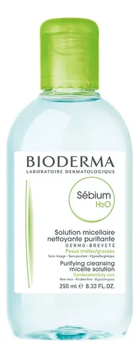 Bioderma Sebium H2o Solución Micelar Limpiadora Desmaquillante Pieles Mixtas A Grasas 250ml