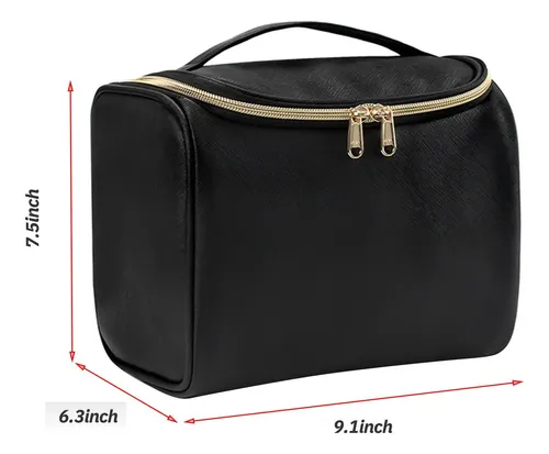 Bolsa De Maquillaje Negra Bolsas De Cosméticos -jxs1