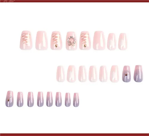 Pegatinas Para Manicura Francesa Navideña