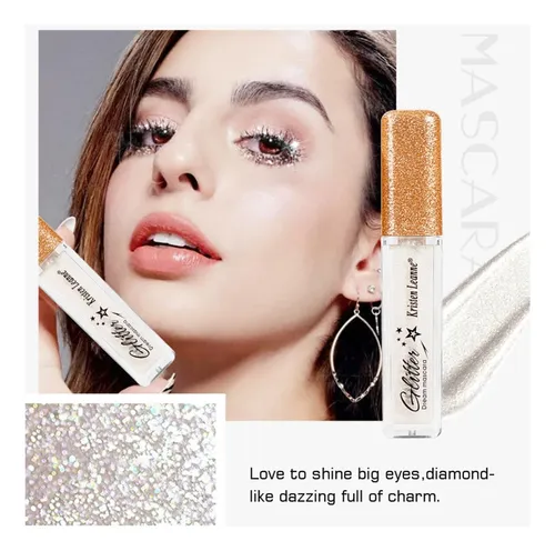 Máscara Con Purpurina De Diamante, Duradera, Impermeable, Ri Gold