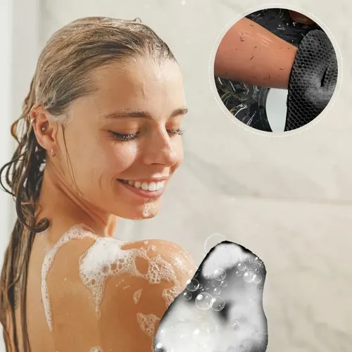 Guantes De Ducha Exfoliantes Con Esponja Tpu