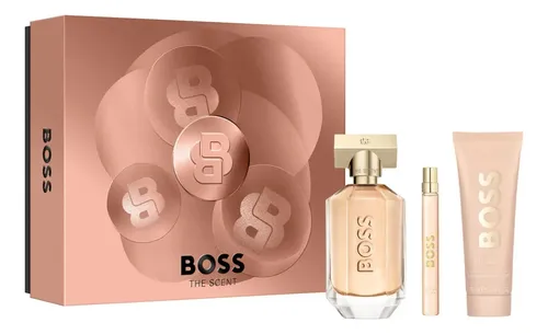 Set Hugo Boss The Scent Woman: EDP 100ml + Body Lotion + Penspray