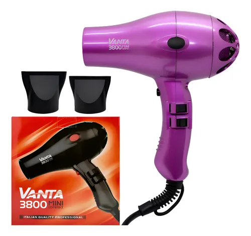 Secador Pelo Profesional Vanta 3800 Mini Compact Violeta