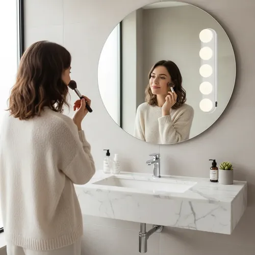 Luz Led Portatil Glow Studio Maquillaje Espejo Sopapa Beauty
