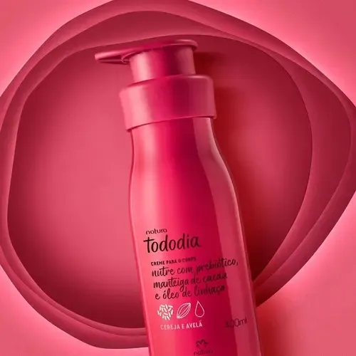 Kit Jabones y Crema Nutritiva Tododia Cereza y Avellana (2 productos)