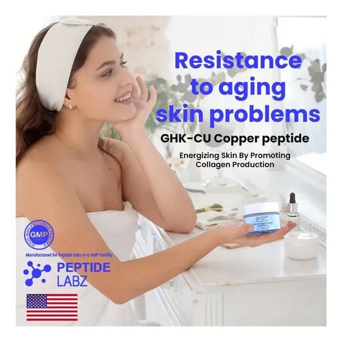 Crema Facial Antiarrugas Ih Ghk-cu Con Péptido De Cobre .*
