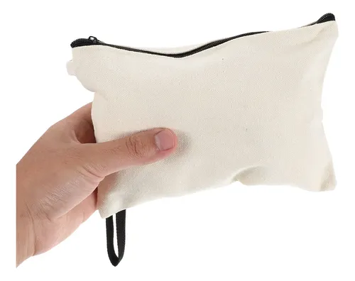 Neceser De Viaje Colgante De 6 Piezas, Tela En Blanco