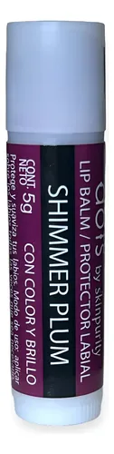 Dots Protector Labial Barra Con Color Plum Shimmer Morado