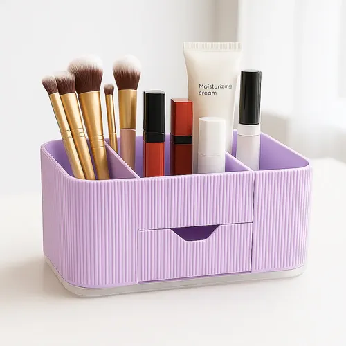 Organizador Maquillaje Cremas Escritorio Oficina Cajon Deco