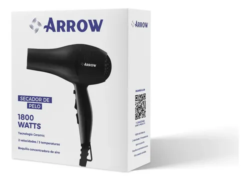Secador De Peloo Arrow Sp6000 1800w Cerámico Motor Dc