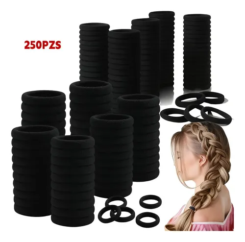 250 Anillos De Pelo De Cuerda De Cabeza De Alta Nuevo