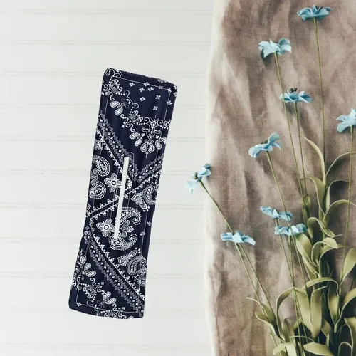 Deft Bun Fashion Hair Bands Mujer Verano Impresión En Negro