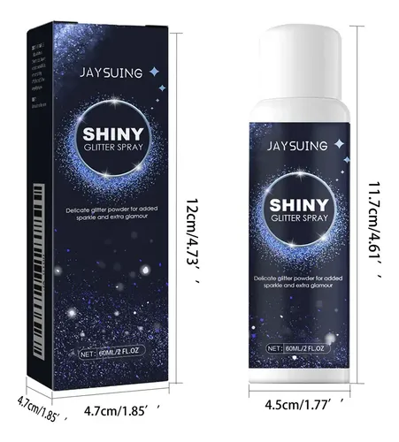 Iluminador En Aerosol Con Purpurina Jaysuing Shimmer Para Ca