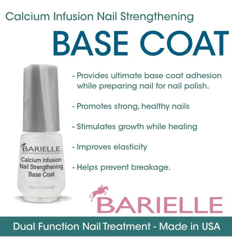 Base Fortalecedora De Uñas Calcium Infusion De Barielle