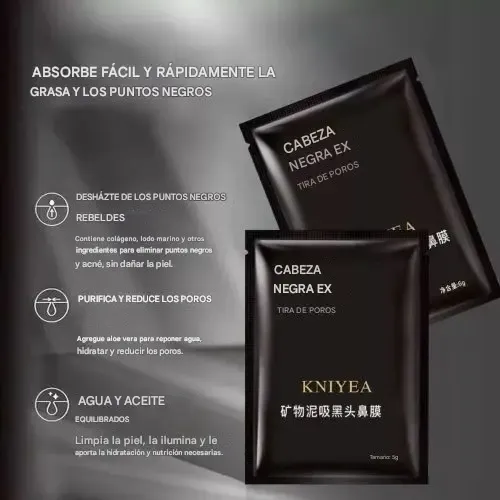 Limpieza Facial Kit Puntos Negros Rodillo Jade 3 Mascaras