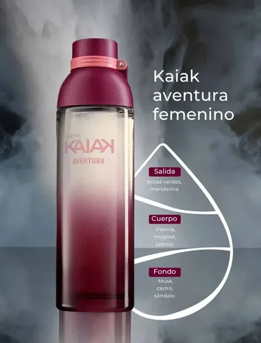 Natura Kaiak Aventura femenino Eau de toilette Spray