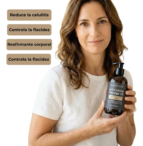 Revival Oil Aceite Anticelulítico Pack 2 Unidades Limón