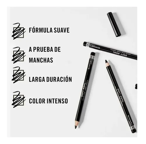 Rimmel Lapiz Delineador De Ojos Soft Kohl