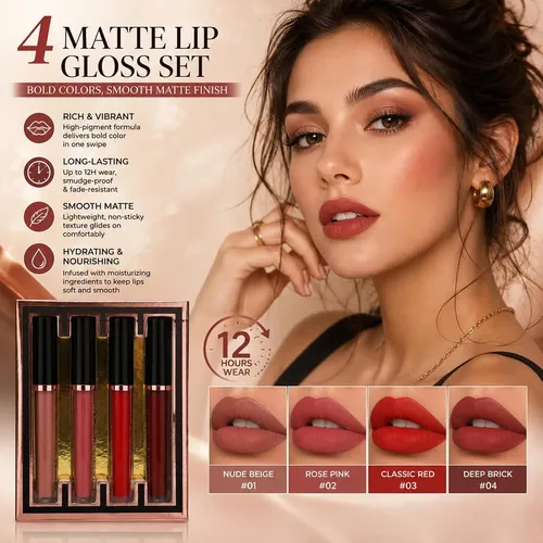 Kit De Maquillaje Todo En Uno Forseekup A – 12 Sombras, 4