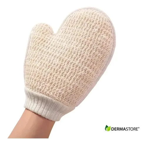 1x Guante Exfoliante Manopla Corporal Facial Piel Para Spa