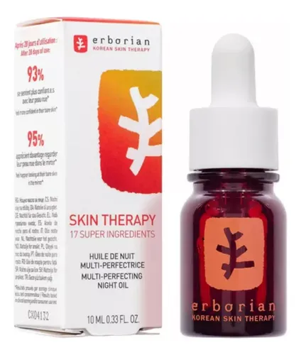 Erborian Skin Therapy Aceite Y Sérum Nocturno 10 Ml