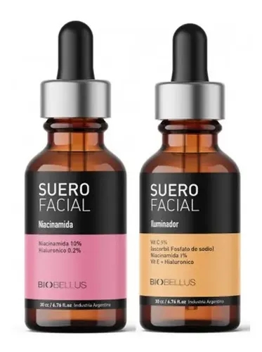 Suero Niacinamida + Iluminador Rejuvenece Biobellus Momento De Aplicación Día/noche Tipo De Piel Normal