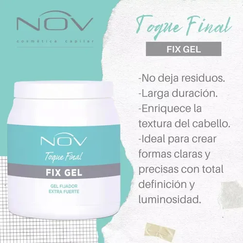 Nov Gel Fijacion Extra Fuerte Grande