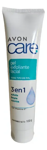 Avon Care Gel Exfoliante Facial 3 En 1