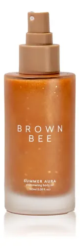 Aceite Corporal Iluminador Brown Bee Summer Aura 100 Ml