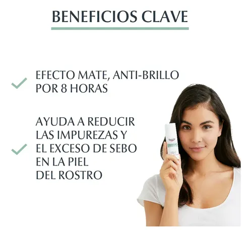 Eucerin Cuidado Piel Grasa + Manchas Post Acné Grasa Día/noche