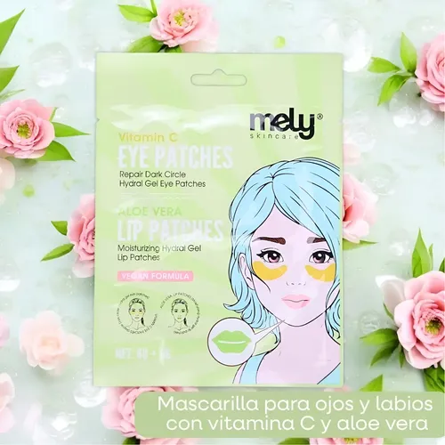 Mascarilla Mely Vitamina C – Aloe Vera | Ojos Y Labios Normal A Sensible
