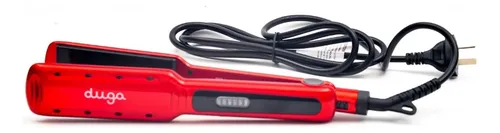 Plancha Para Cabello Humedo Y Seco Duga Profesional D207 Rojo