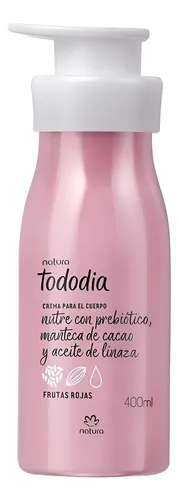 Natura Tododía Crema Corporal Frutas Rojas 400ml