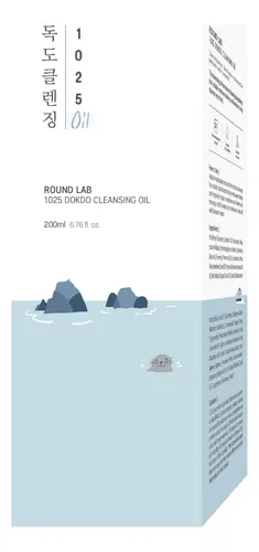 Aceite Limpiador Facial Round Lab 1025 Dokdo De 200ml