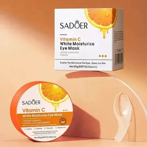 Parches Hidrogel Sadoer Elimina Ojeras Contorno Ojos 60 Pz Normal A Seca Día/noche