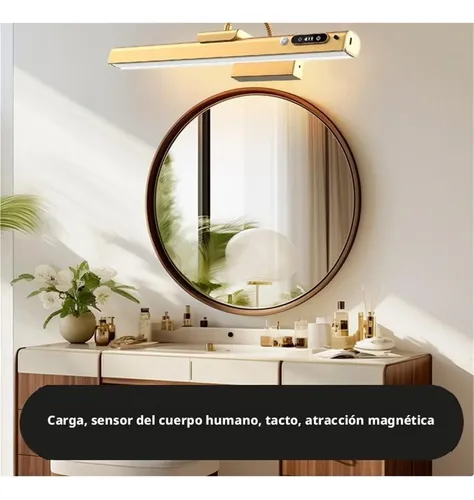 Luz Led Táctil For Espejo Con Sensor De Movimiento