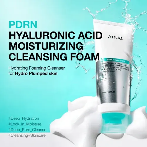 Anua Corea Pdrn Moisturizing Cleansing Foam X150ml Todo Tipo De Piel Día/noche