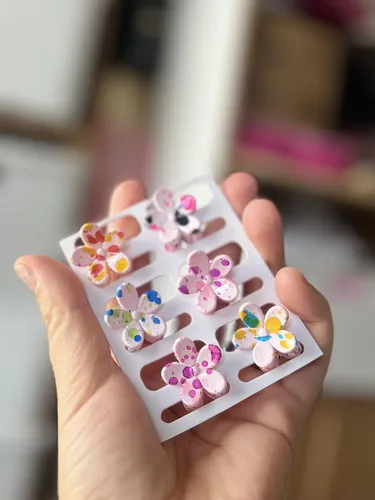 Hebillas Broches De Pelo Chico Por 6 Unidades J-103
