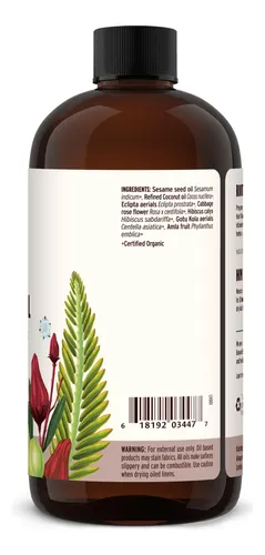 Aceite Capilar A Base De Hierbas Banyan Botanicals Nutre El