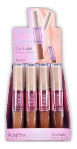 Corrector Y Contorno Feels Duo Sculpt Ruby Rose Original